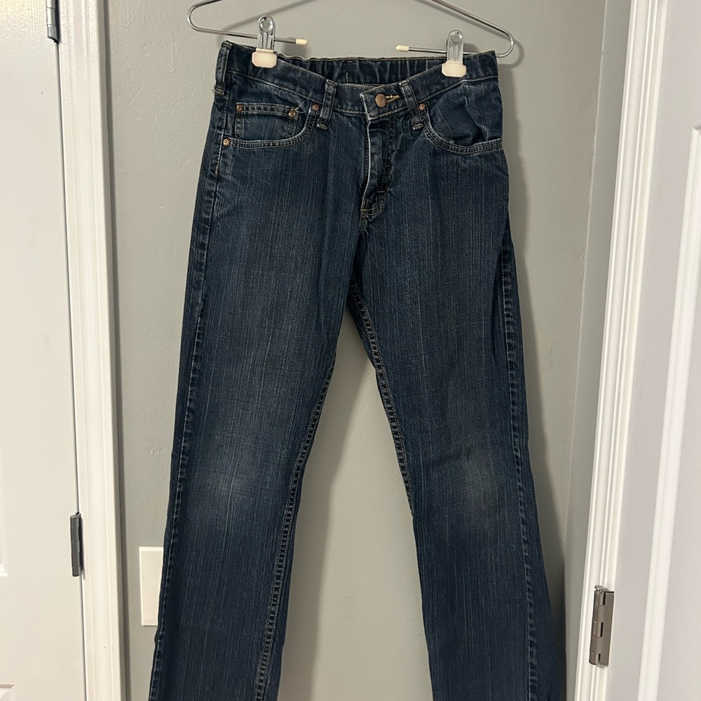 Boy’s Lee Blue Straight-Leg Denim Jeans